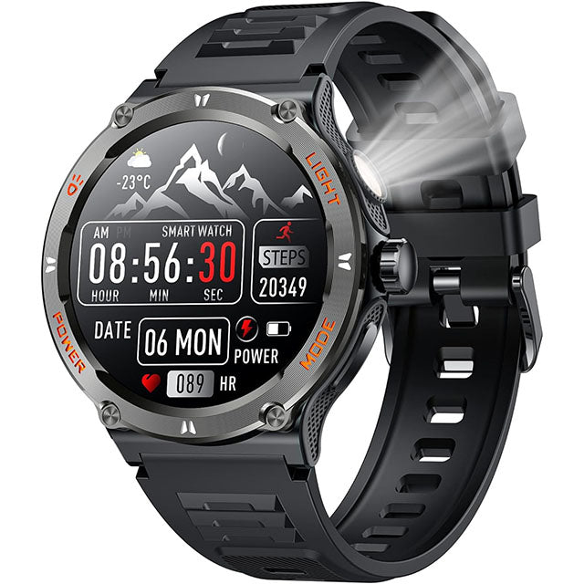 Smartwatch with HD Display with Built-In Compass