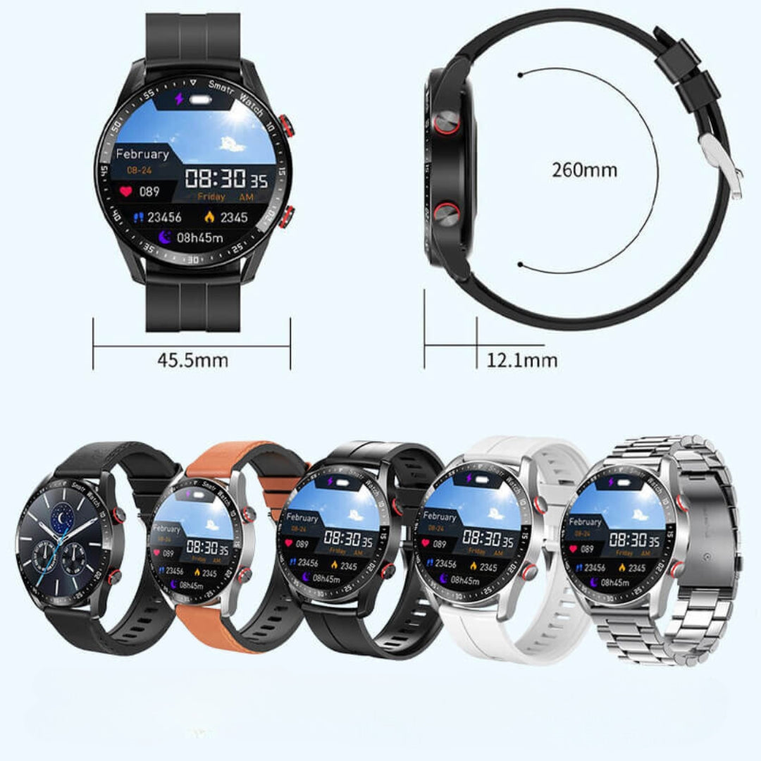 Men's Smartwatch Health Tracking & Water Resistant IP67