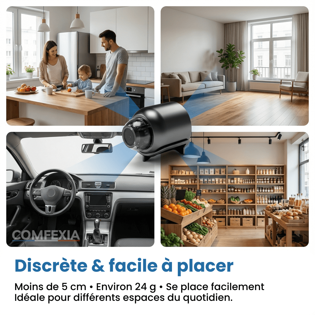 Mini Camera Wireless, Remote Control and Recording HD
