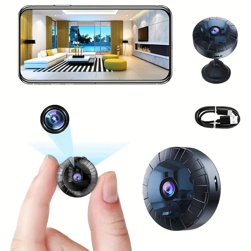 Camera 4K WiFi with Night Vision and Motion Detection