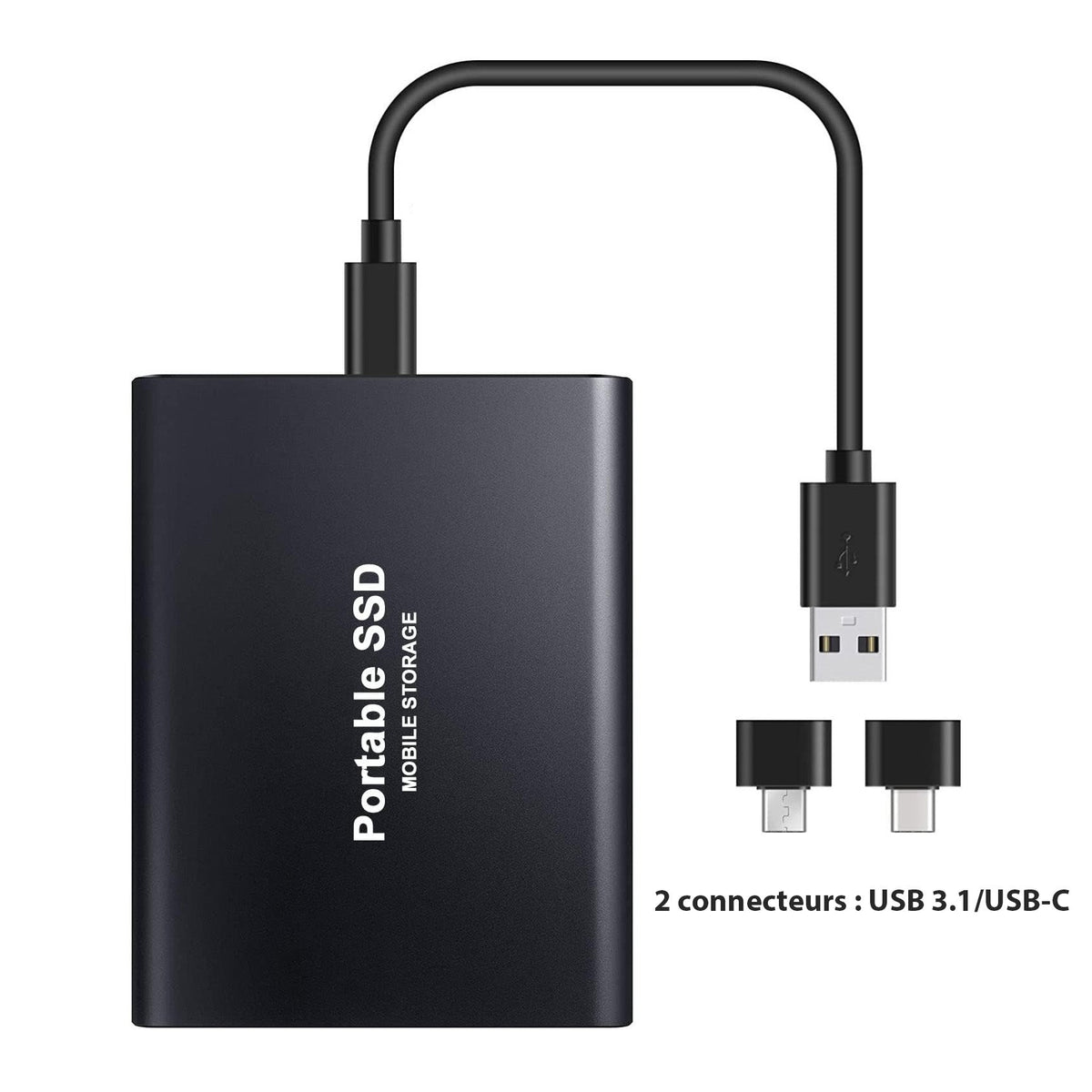 External Hard Drive SSD Ultra-Fast and Compact