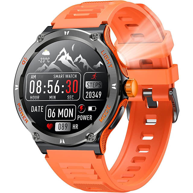 Smartwatch with HD Display with Built-In Compass