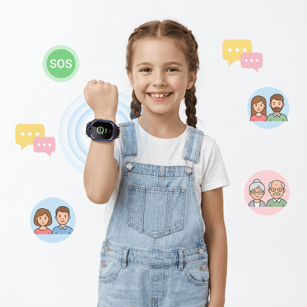 Watch GPS Watch for Kids with Alert Functions