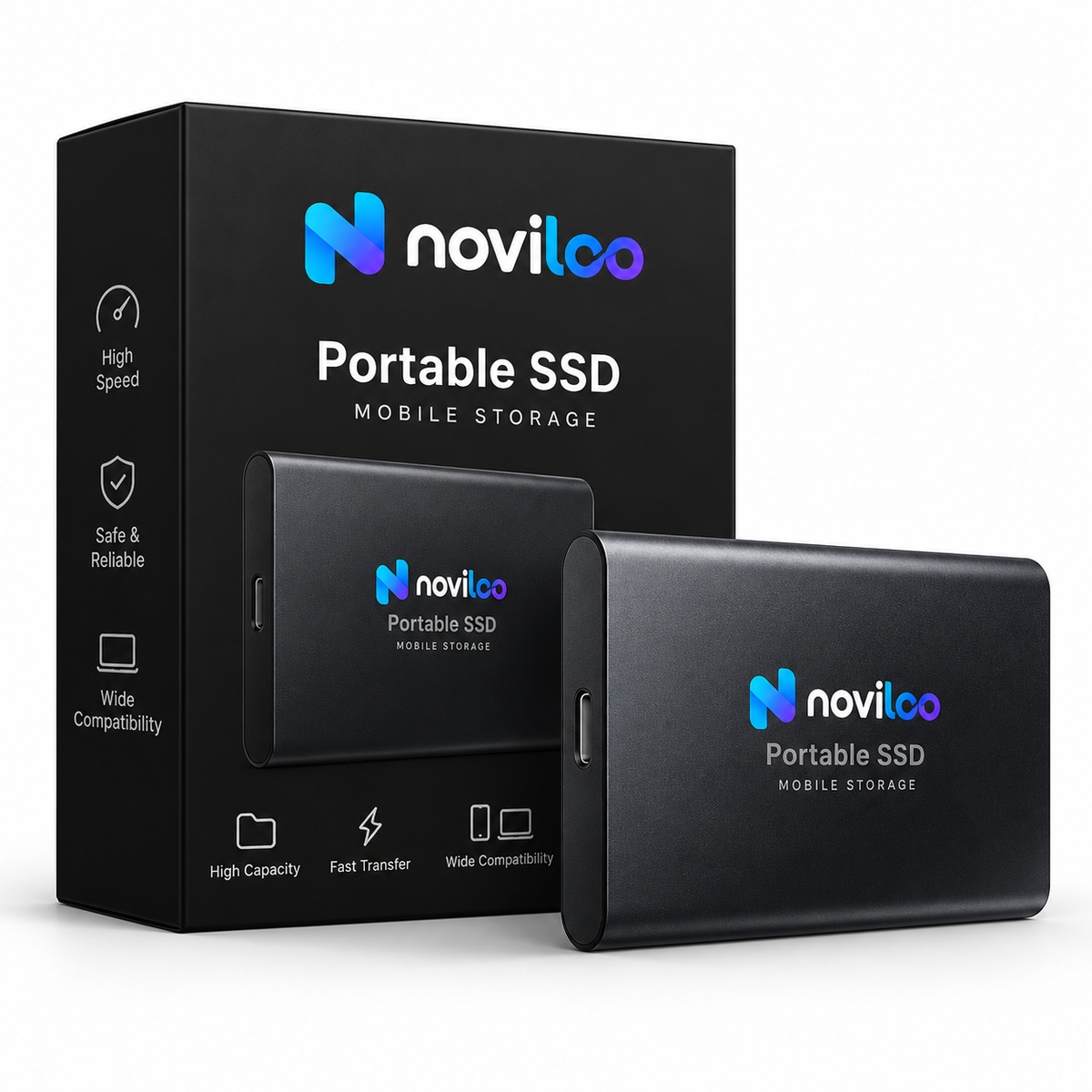 External Hard Drive SSD Ultra-Fast and Compact