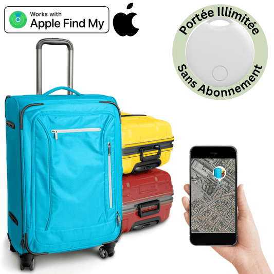 GPS Luggage Tracker No Subscription High-Precision, Compatible Android & iOS
