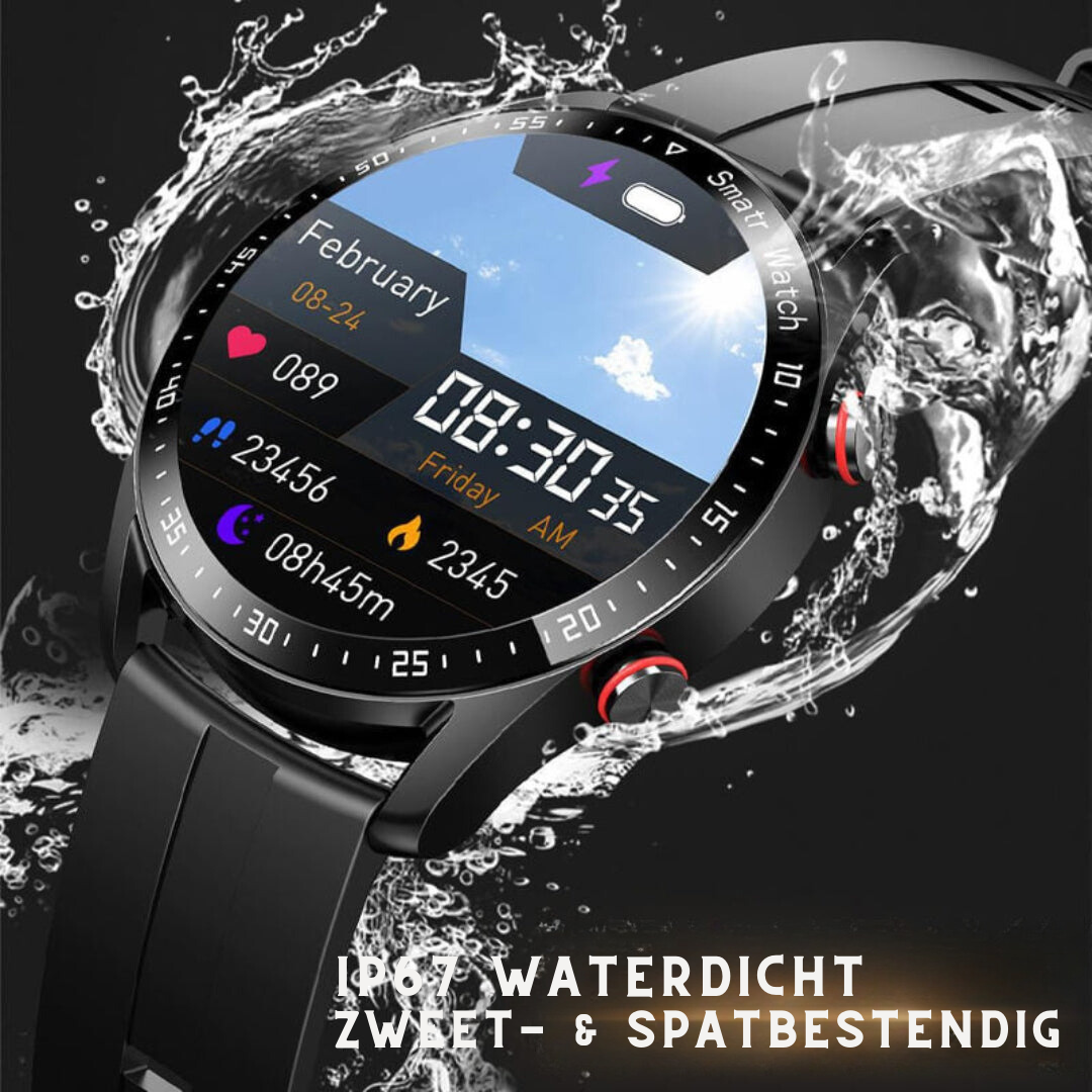 Men's Smartwatch Health Tracking & Water Resistant IP67