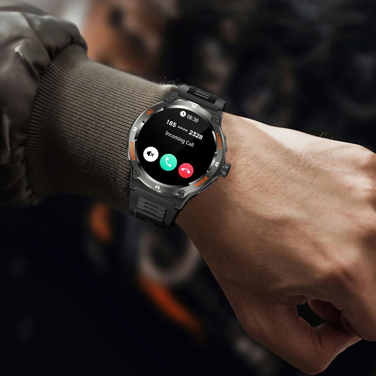 Smartwatch with HD Display with Built-In Compass