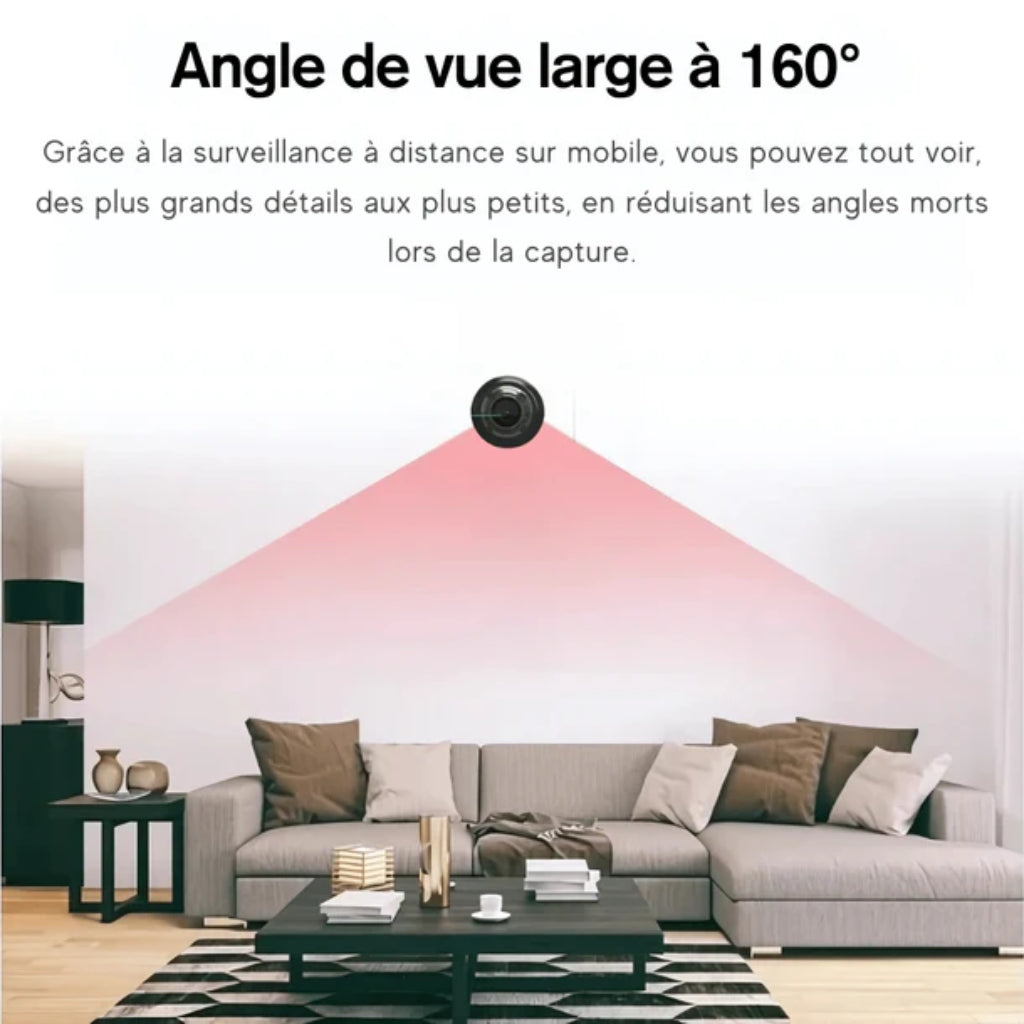 Mini Camera HD with Night Vision and Motion Detection